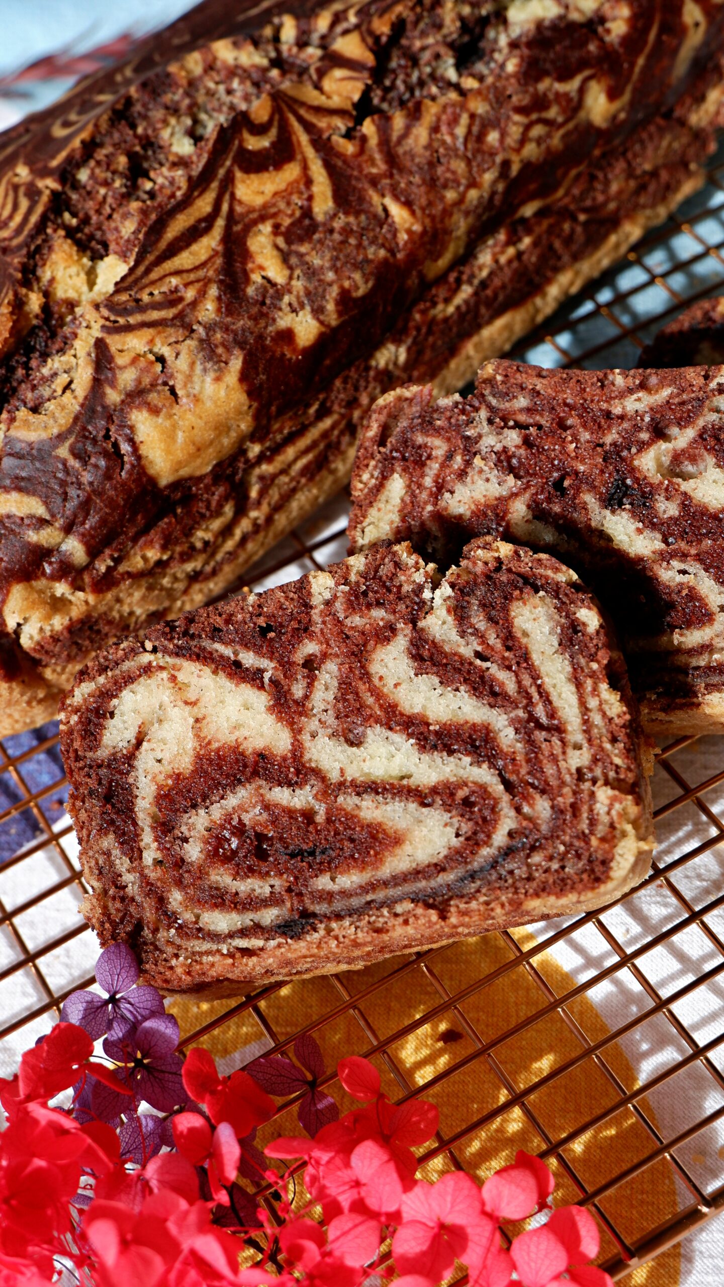 純素大理石蛋糕｜超簡單、無蛋奶